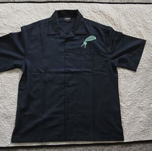 Men's Black Short Sleeve Shirt